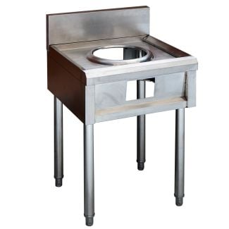 Auscrown Stainless Steel Wok Station Stand - No Burner [ SWB79 ]