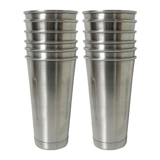 Roband Milkshake Maker 18/8 Stainless Steel 710ml Cup - 12 Pack [ WA132x12 ]