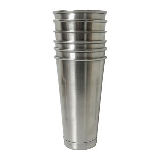 Roband Milkshake Maker 18/8 Stainless Steel 710ml Cup - 6 Pack [ WA132x6 ]