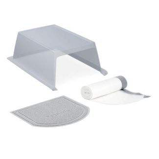 PetSafe ScoopFree Clumping Self-Cleaning Litter Box Hood & Accessory Bundle [ ZAC10-18000 ]